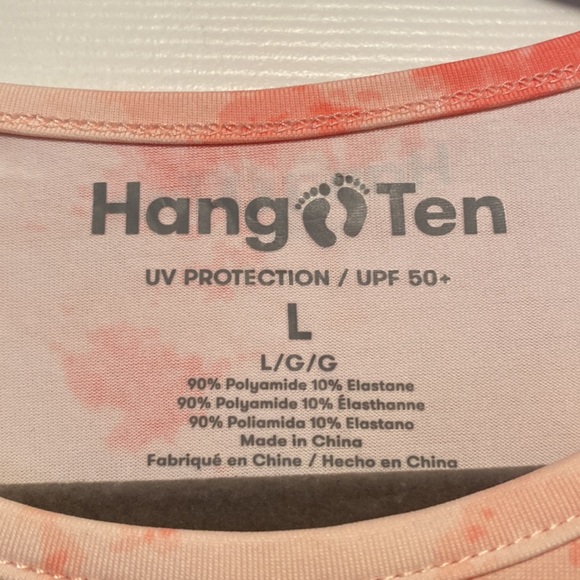 Brand New Hang Ten UV Protection Long Sleeve Top…size L - Picture 4 of 6